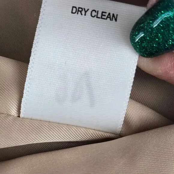 Relativity EUC crop leopard faux fur coat jacket 10 petite brown tan - Picture 16 of 17